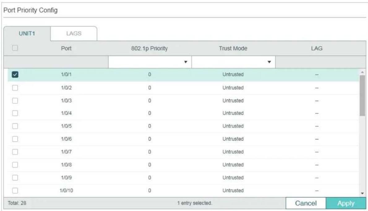 TP-LINK Omada TL-SG2008P - ■ Configuring the Trust Mode - 1
