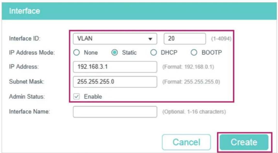 TP-LINK Omada TL-SG2008P - ■ Configuring the VLANs on the Relay Agent - 5