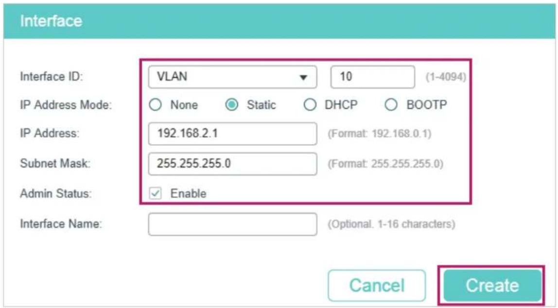 TP-LINK Omada TL-SG2008P - ■ Configuring the VLANs on the Relay Agent - 4