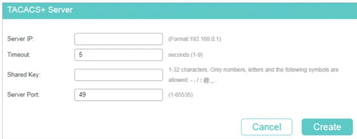TP-LINK Omada TL-SG2008P - ■ Adding RADIUS Server - 2