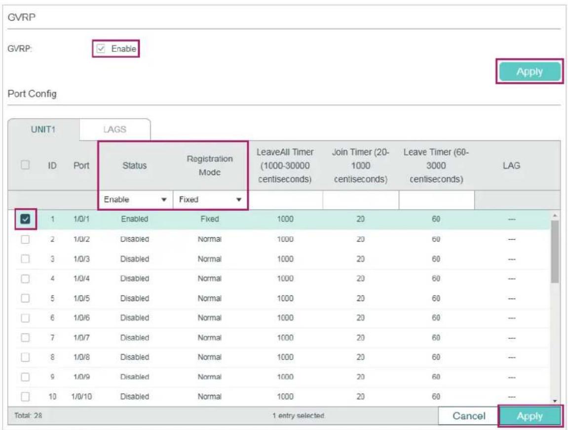 TP-LINK Omada TL-SG2008P - ■ Configurations for Switch 1 - 4