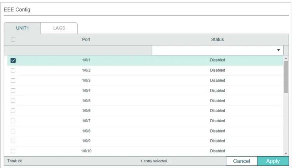 TP-LINK Omada TL-SG2008P - EEE Configuration - 1