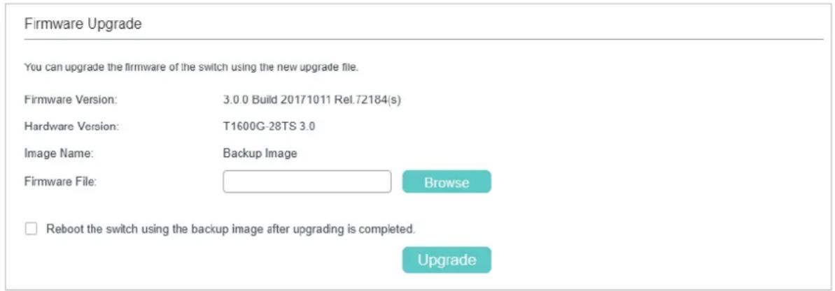 TP-LINK Omada TL-SG2008P - Upgrading the Firmware - 1