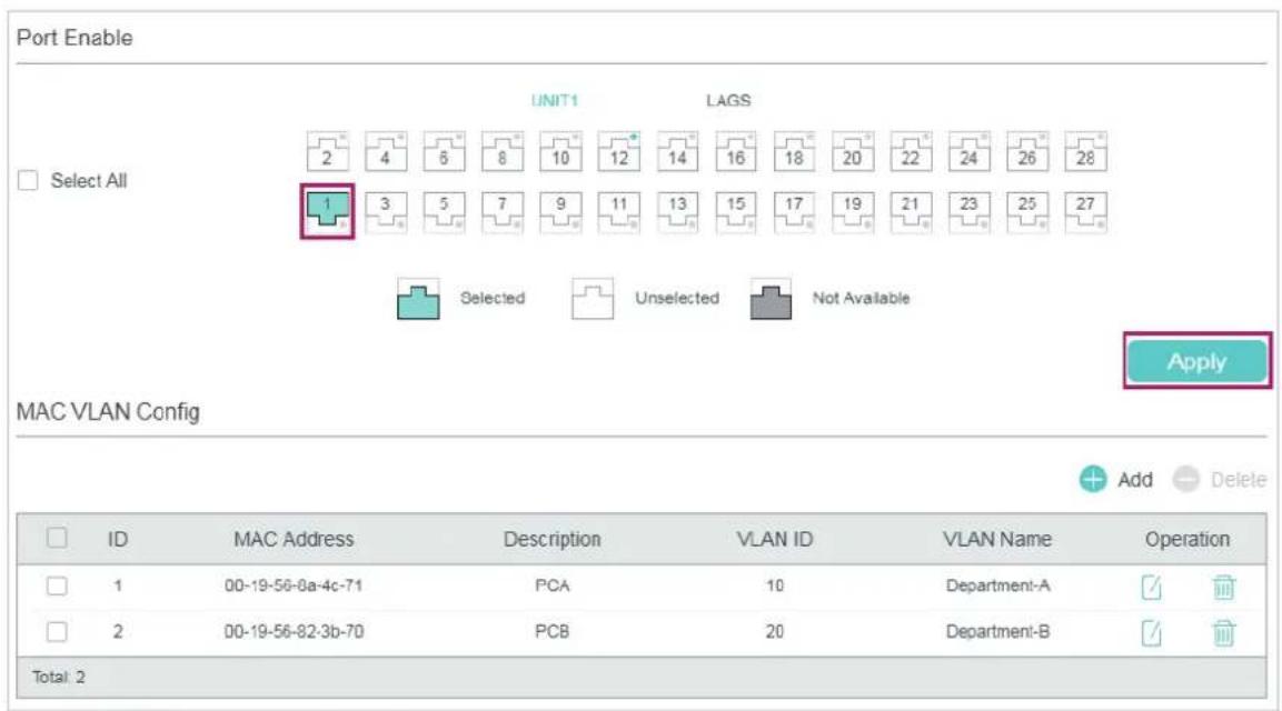 TP-LINK Omada TL-SG2008P - ■ Configurations for Switch 1 and Switch 2 - 4