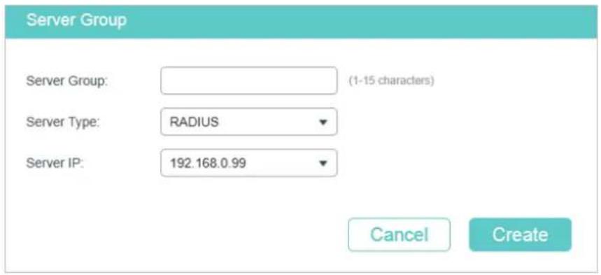 TP-LINK Omada TL-SG2008P - Configuring Server Groups - 2