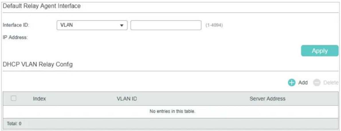 TP-LINK Omada TL-SG2008P - Configuring DHCP VLAN Relay - 1