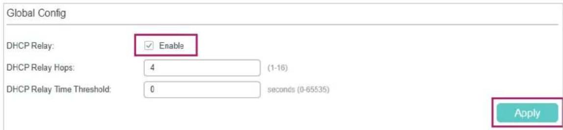 TP-LINK Omada TL-SG2008P - ■ Configuring the VLANs on the Relay Agent - 7