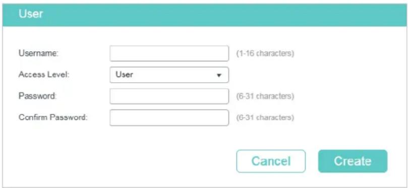 TP-LINK Omada TL-SG2008P - Creating Accounts - 2