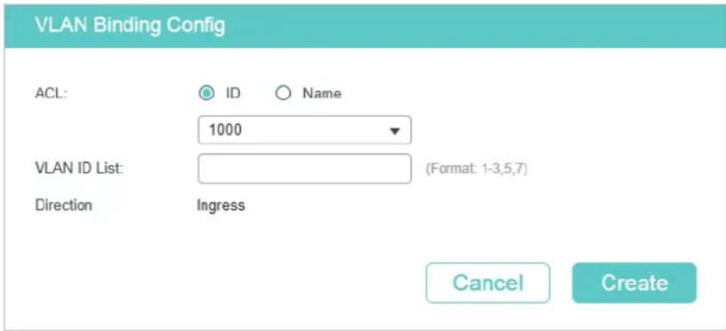 TP-LINK Omada TL-SG2008P - Binding the ACL to a Port - 2