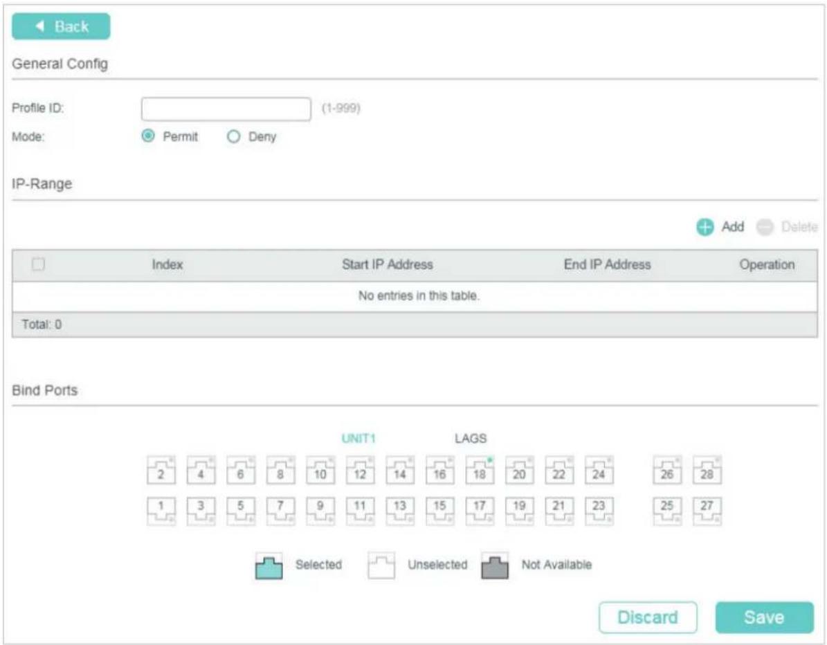 TP-LINK Omada TL-SG2008P - Creating the Multicast Profile - 2