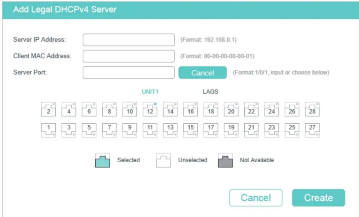 TP-LINK Omada TL-SG2008P - Configuring Legal DHCPv4 Servers - 1