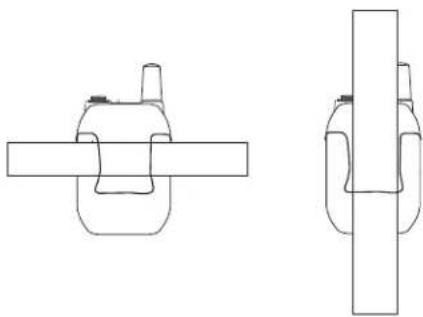 SHURE GLXD24/SM58 - Wearing the Bodypack Transmitter - 1