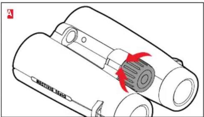 LEICA Noctivid 8x42 - MOUNTING THE LENS CAPS - 6