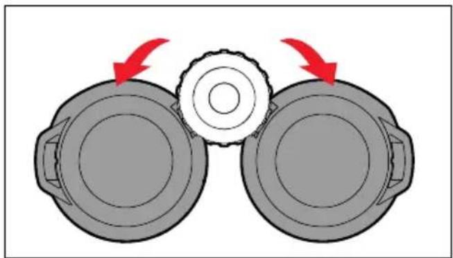 LEICA Noctivid 8x42 - APPLICAZIONE DEL COPRIOBIETTIVO - 3