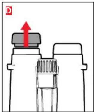 LEICA Noctivid 8x42 - MOUNTING THE LENS CAPS - 4