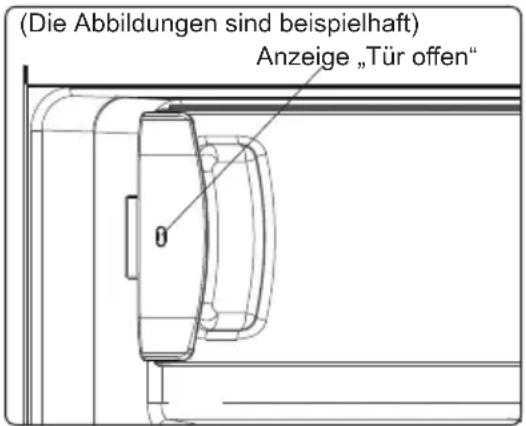 Respekta KS 122.4 A++ - Anzeige „Tür offen“ - 1