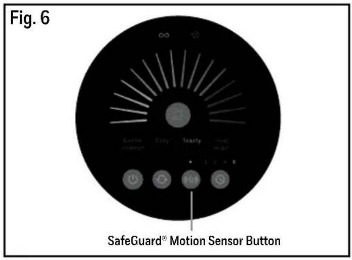 Fig. 6 SafeGuard® Motion Sensor Button