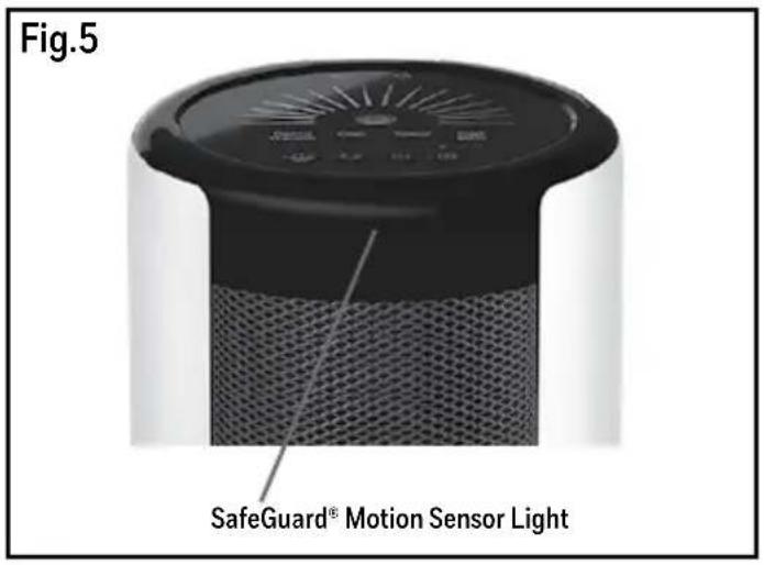 Fig.5 SafeGuard® Motion Sensor Light