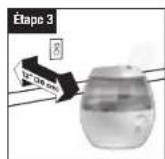 HONEYWELL MistMate HUL520B - Mise en PLACE de l'humidificateur - 3