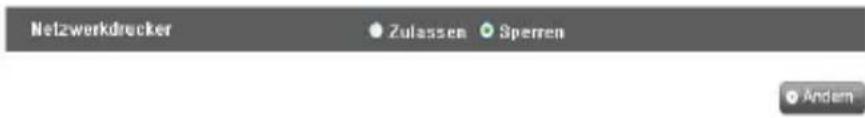 Netzwerkdrucker Zulassen Sperren Andem