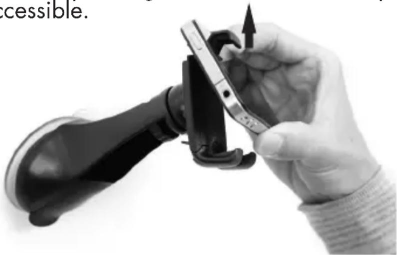 ULTIMATE SPEED IAN 322267 - Attaching a device to the holder - 2
