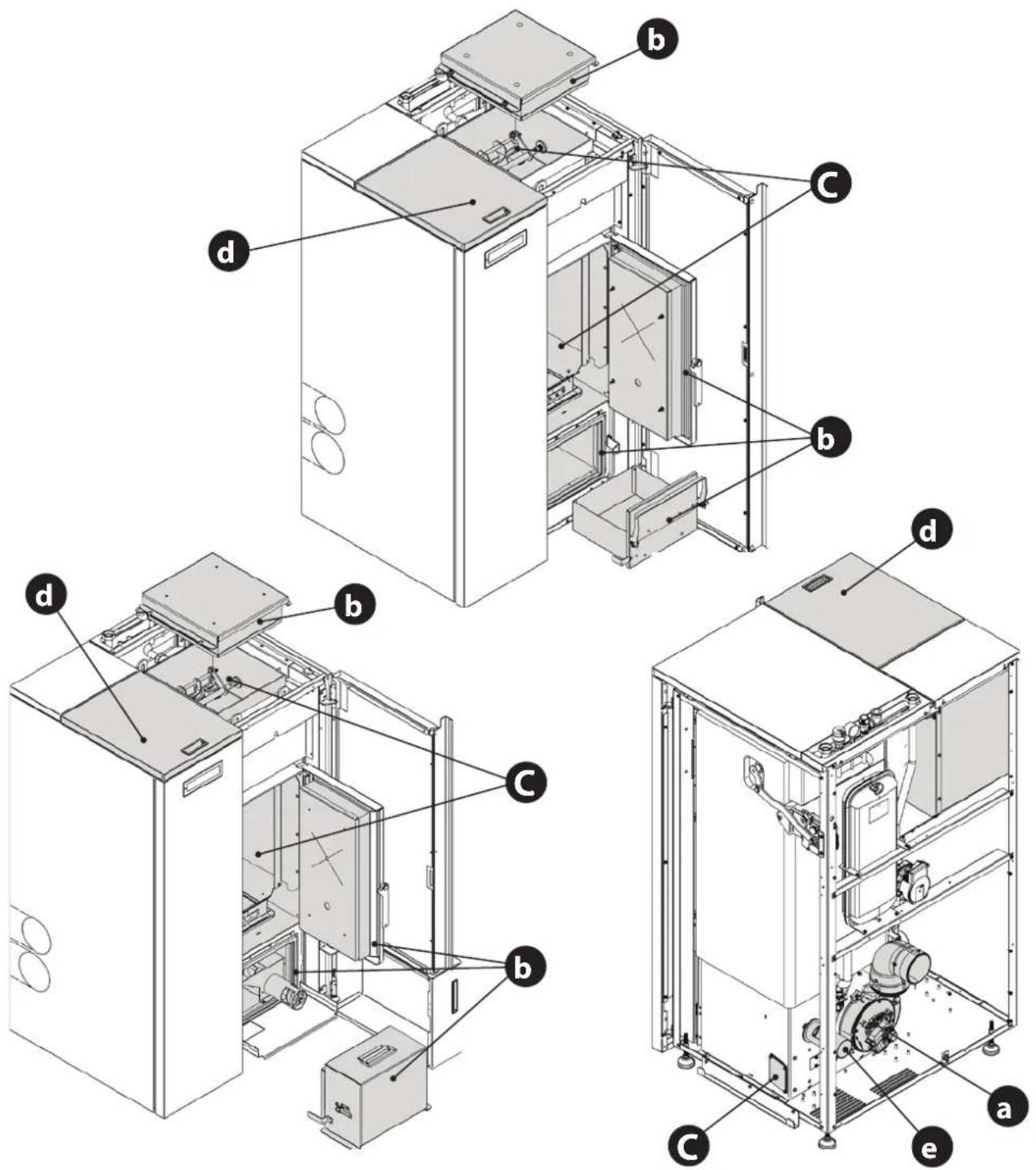 La Nordica Caldaia PK30 - routine maintenantCe - 1