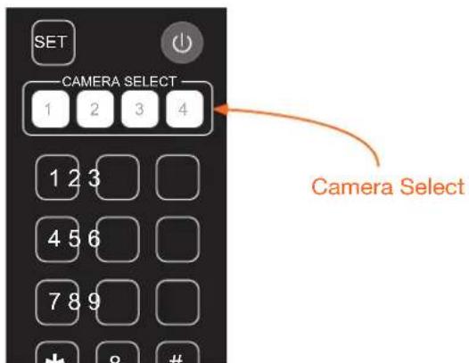 Atlona AT-HDVS-CAM-HDMI - Selecting a Camera for Control - 1