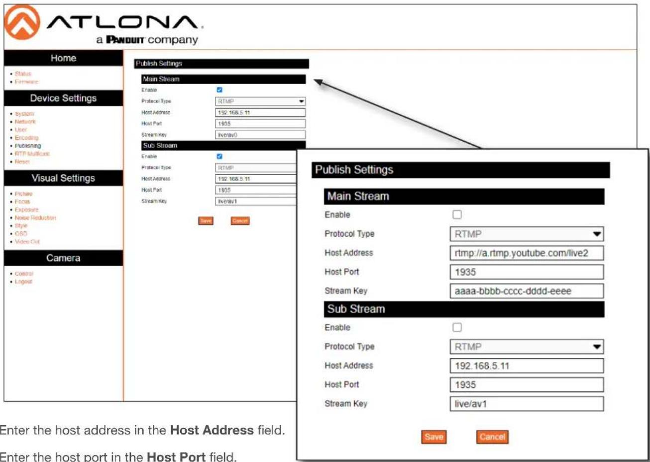 Atlona AT-HDVS-CAM-HDMI - RTMP Publishing - 1