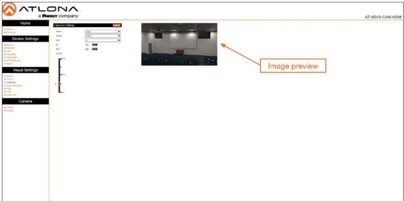 Atlona AT-HDVS-CAM-HDMI - Configuration and Management Interfaces - 1
