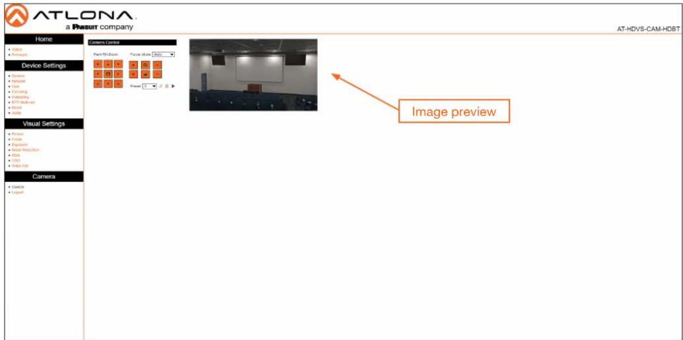 Atlona AT-HDVS-CAM-HDBT - Configuration and Management Interfaces - 1