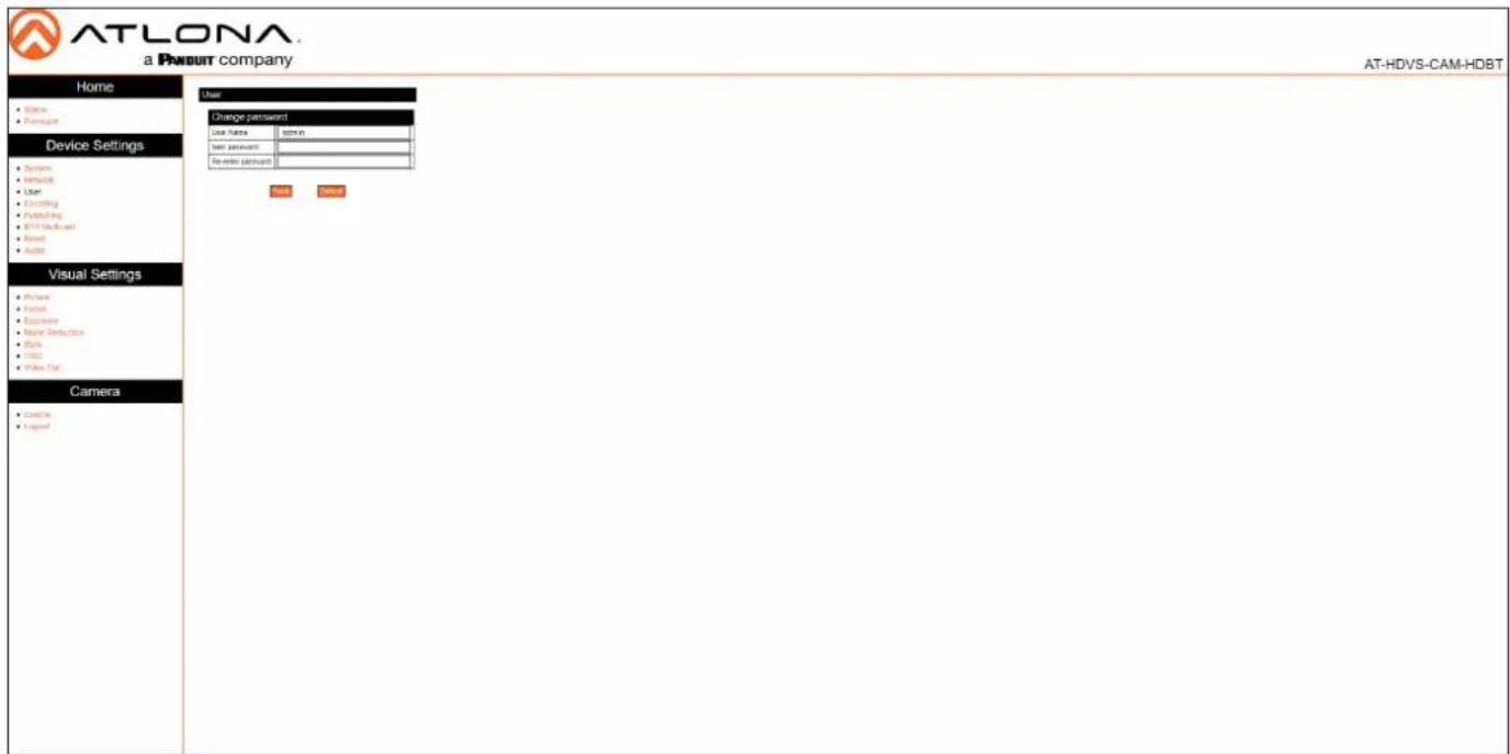Atlona AT-HDVS-CAM-HDBT - Configuration and Management Interfaces - 1