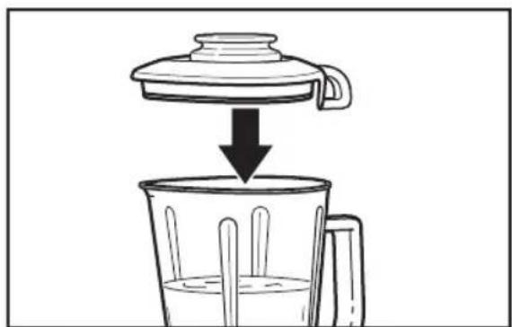 KITCHENAID 5KSB1585BOB - PREPARING THE BLENDER FOR USE - 4