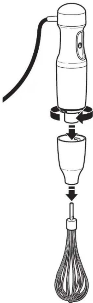 KITCHENAID 5KHB2571BER - Using the Whisk Attachment - 1