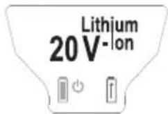 Lithium 20 V⁻¹⁰n