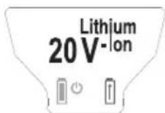 Lithium 20 V⁻¹⁰ₙ