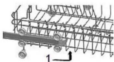 PKM DW9A+7 - Oberer Geschirrkorb - 2