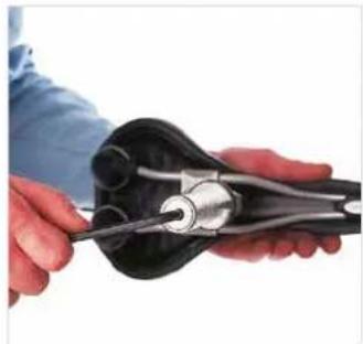 Raleigh Pioneer - Shock post Clip type saddle - 2