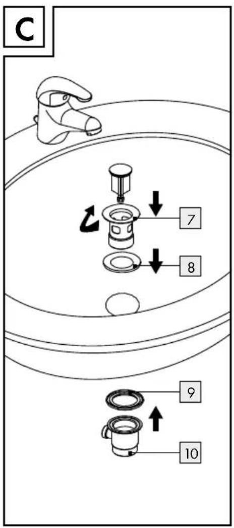 MIOMARE IAN 275113 - MISCELATORE PER LAVABO - 3