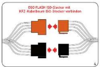 EGO FLASH - Installation des ISO-Anschlusskabels - 4