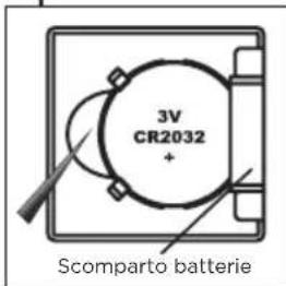 Barazzoni Digital kitchen scale - PER INSTALLARE O CAMBIARE LA BATTERIA - 1
