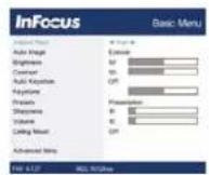 INFOCUS IN128HDx - Adjusting the image - 7