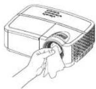 INFOCUS IN128HDx - Using the security lock - 1