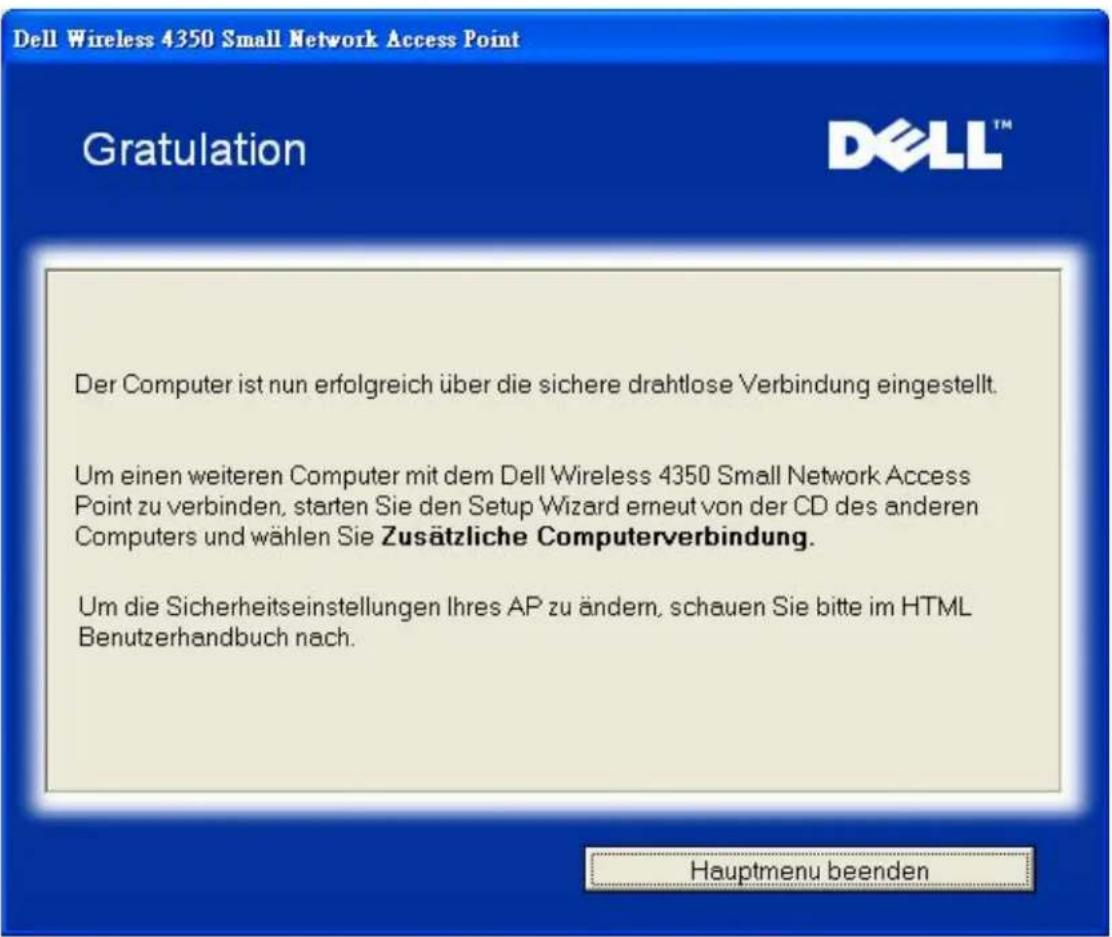 DELL 4350 - Drahtlose Computer verbinden - Windows XP (WEP Verschlüsselung) - 7