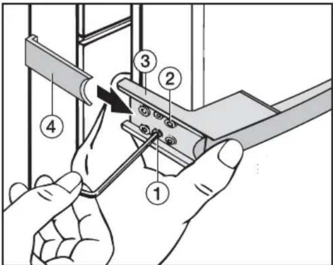 MIELE FN24062 - Refitting the handle - 1