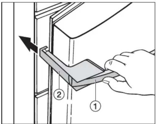 MIELE FN24062 - Remove the door handle - 1