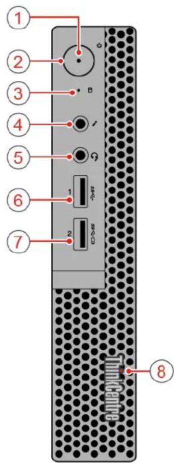 LENOVO ThinkCentre M625q - Front view - 1