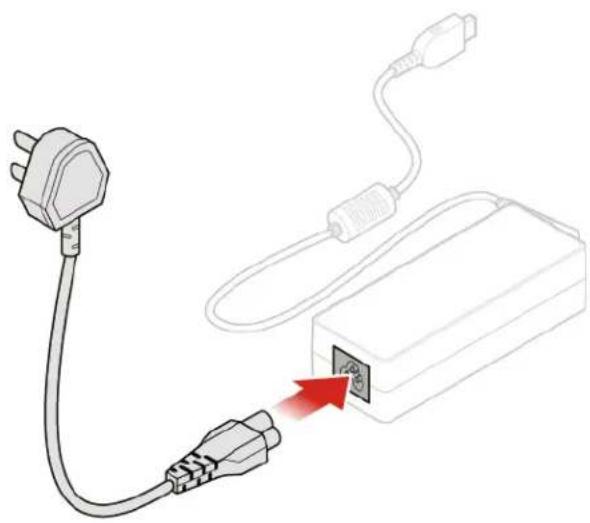 LENOVO ThinkCentre M625q - Replacing the power adapter - 3