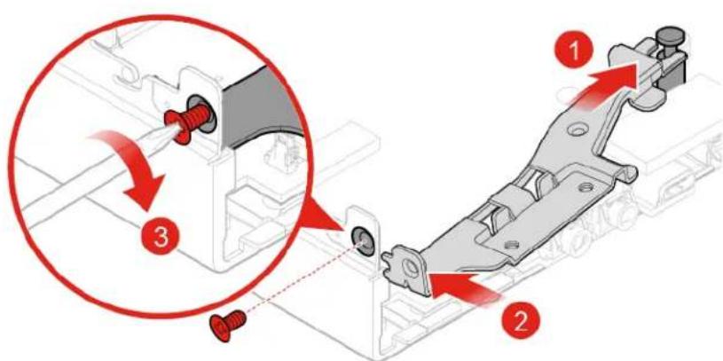 LENOVO ThinkCentre M625q - Replacing the antenna bracket for 10TF, 10TG, 10TH, 10TJ, and 10TK models - 3