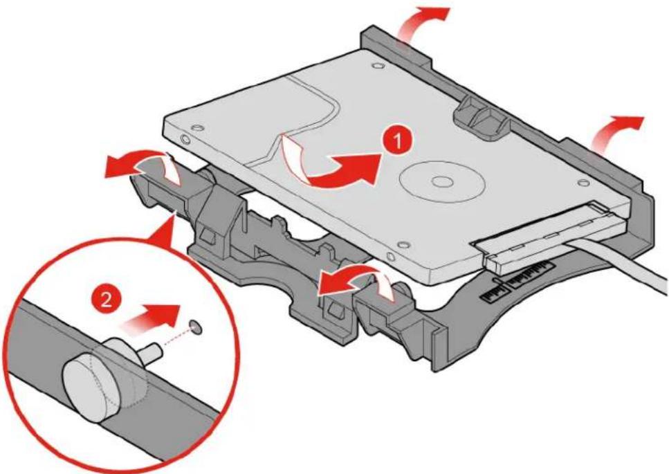 LENOVO ThinkCentre M625q - Replacing the storage drive for 10TF, 10TG, 10TH, 10TJ, and 10TK models - 3
