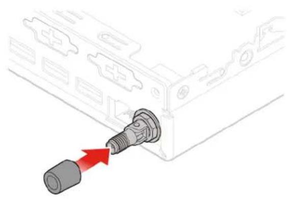 LENOVO ThinkCentre M625q - Replacing the rear Wi-Fi antenna - 5
